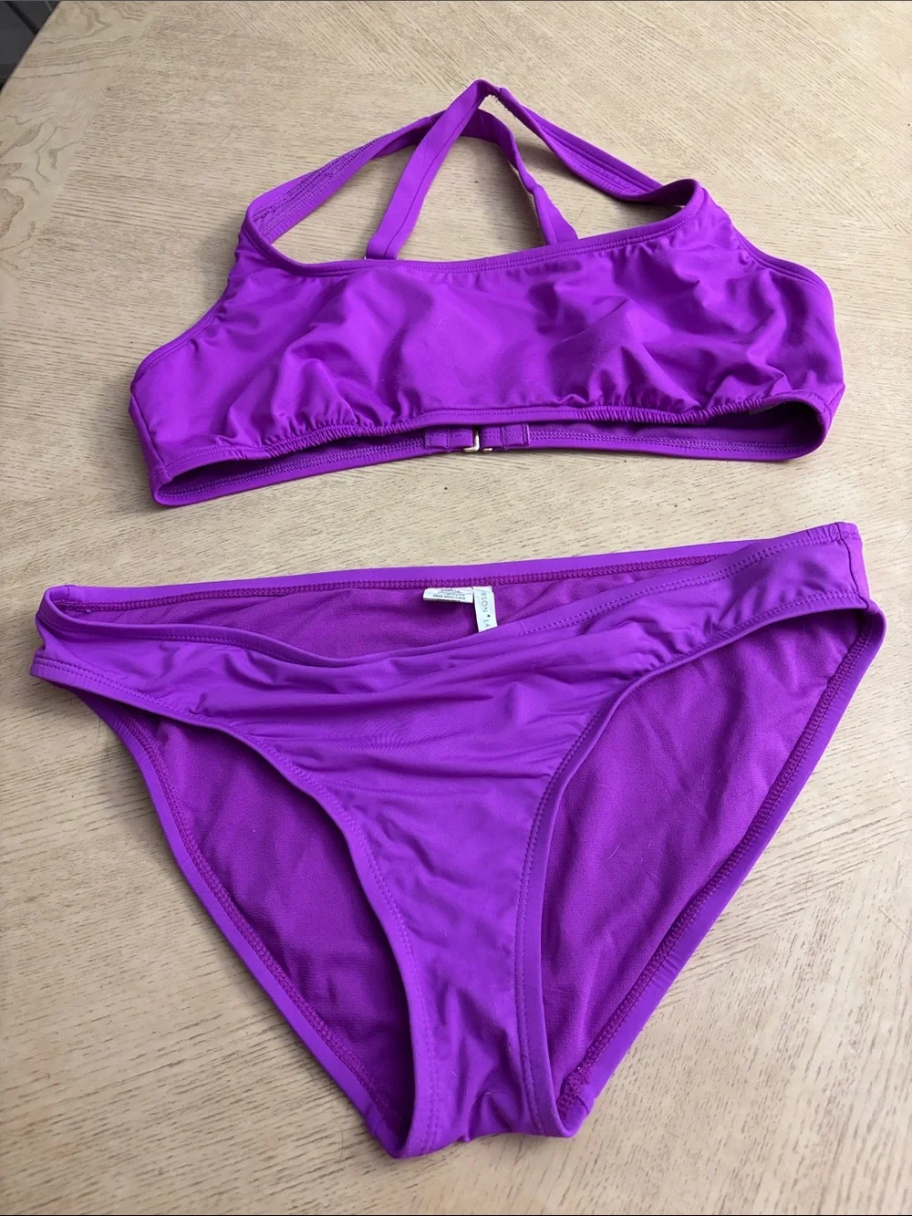 Gibson Latimer Vibrant Purple Sport Bikini Set
